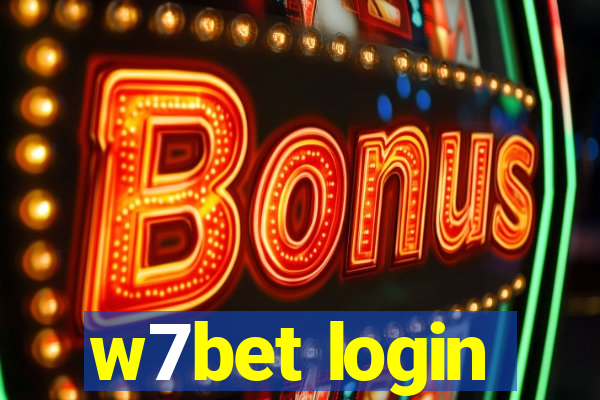 w7bet login